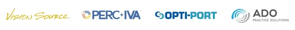 Logos of the buying groups and doctor alliance groups CNS Frame Displays works with.