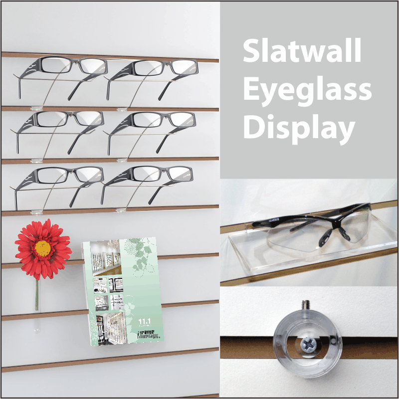 Slatwall Sunglasses Displays